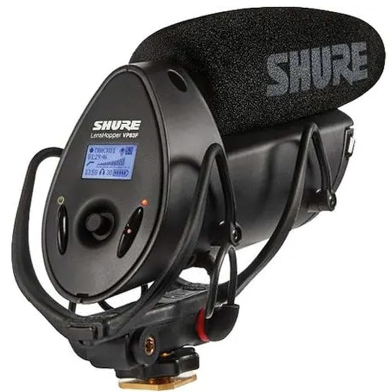 Shure VP83F LensHopper Camera-Mount Shotgun Microphone.