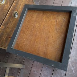 Square Metal Side Table