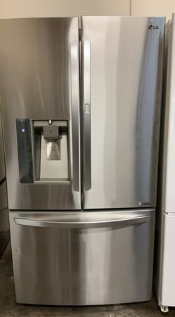 LG 3 Door Stainless Steel Fridge
