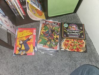 Book Haul (Comics, FNAF, Scott Pilgrim, Marvel)