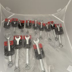 13 Pcs SAE Standard Combination Wrench Set 1/4” Thru 1” Inches , NIKATTO USA