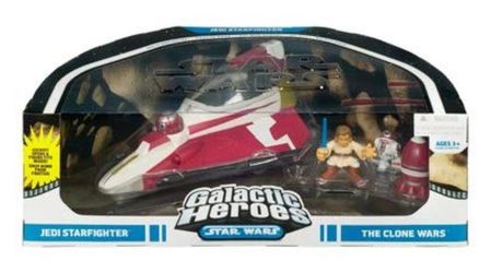 *Reduced price * Hasbro Star Wars Galactic Heroes: The Clone Wars Jedi Starfighter