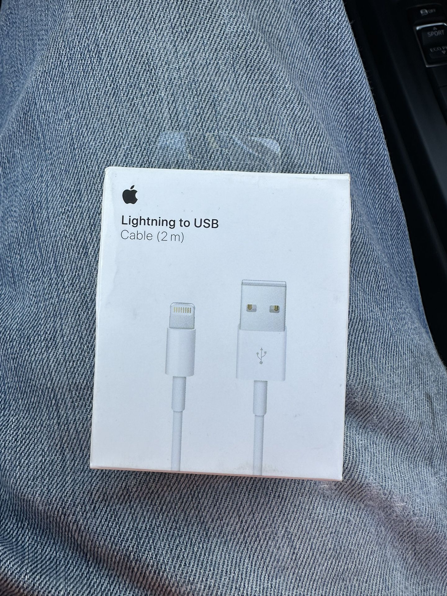 Lightning To USB cable 2m ( 6 feet) Brand New!
