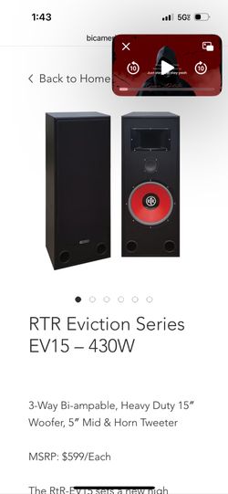 Bic America  Rye Eviction Series Ev15 Read Description 