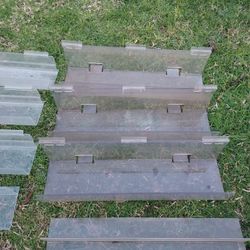 Acrylic Gridwall Shelves