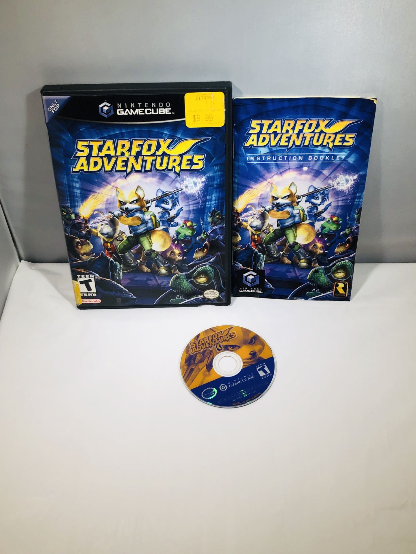 Starfox Adventures nintendo GameCube