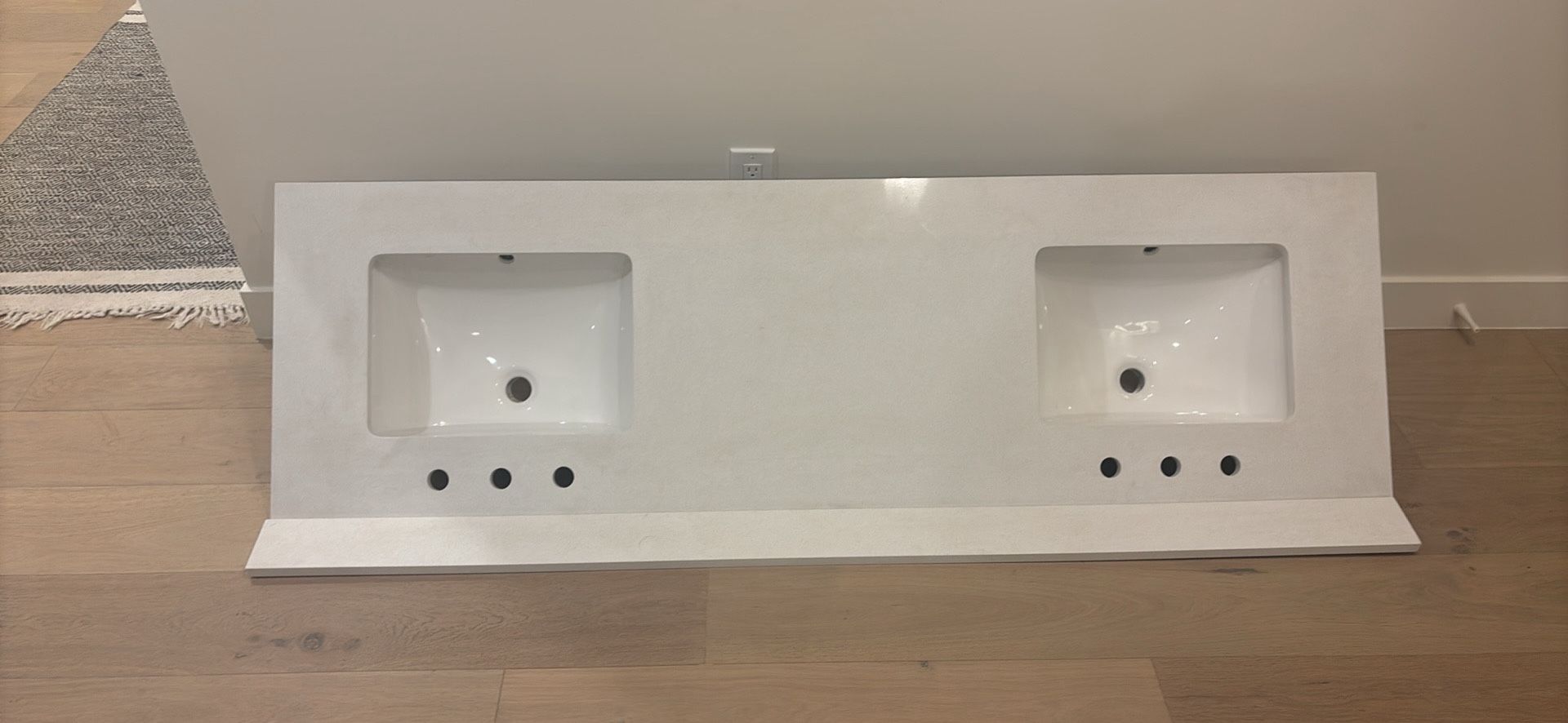 72” Double Vanity Quartz Countertop