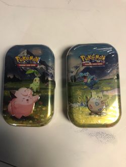 Pokemon ascended heroes tins $60 both new sealed