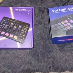 Audio mixer and streaming dock