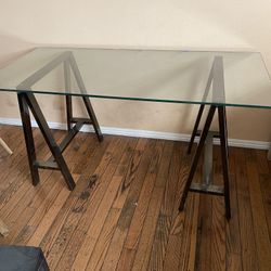 Glass Desk