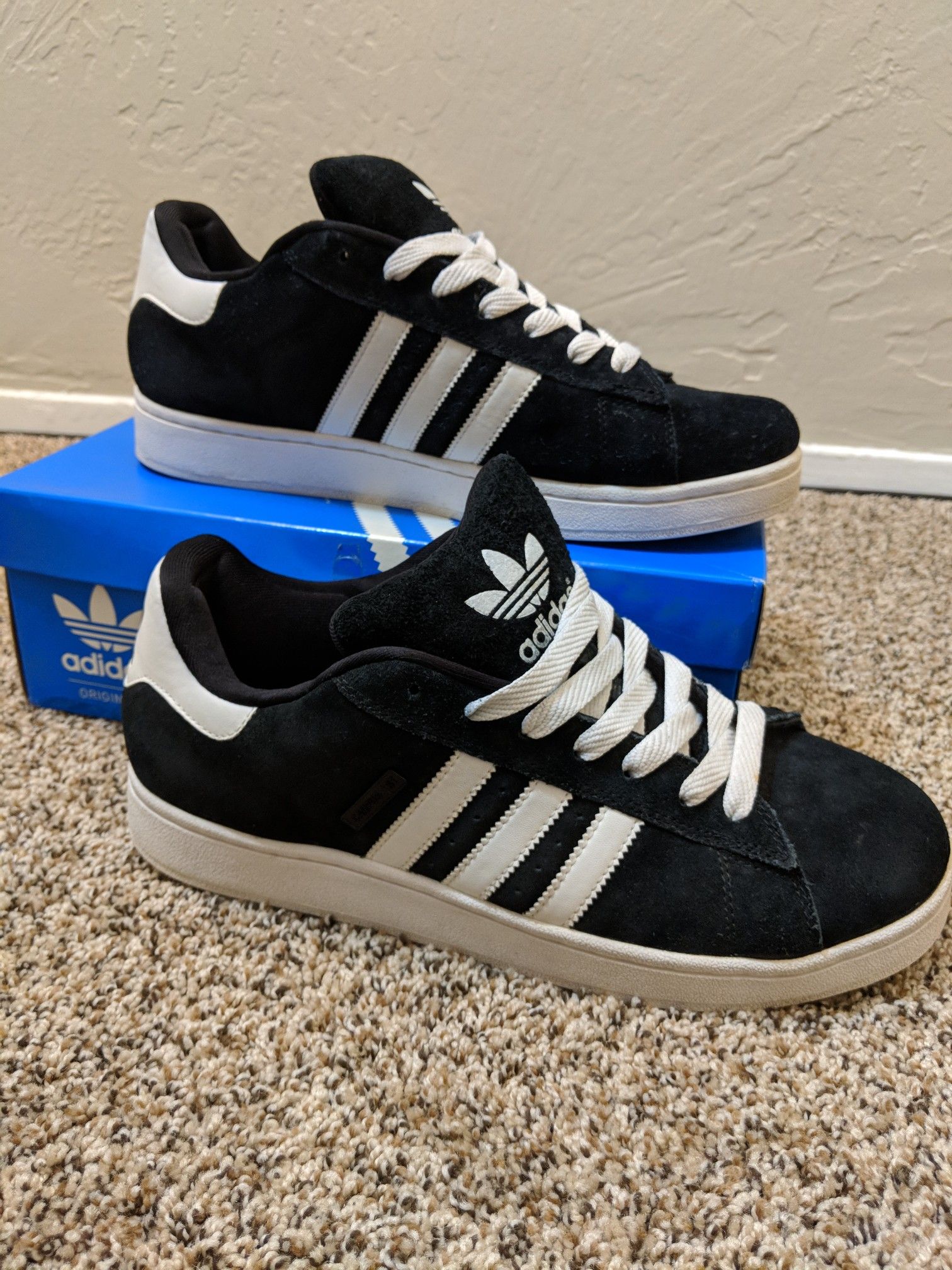 ginder nauwelijks Vijfde Men's Black Adidas Campus ST skater shoes size 10.5 - used for Sale in Soquel, CA - OfferUp ginder nauwelijks Vijfde Men's Black Adidas Campus ST skater shoes size 10.5 - used for Sale in Soquel, CA - OfferUp