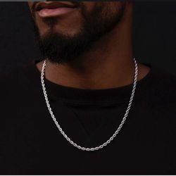 The Gld shop 20" rope chain (4mm) 
