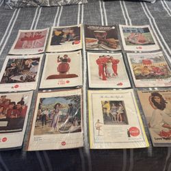 Vintage Coca Cola Advertisements 