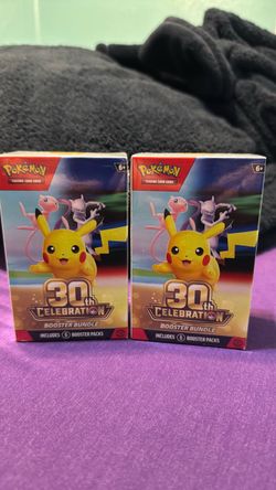 Pokemon 30th Celebration Booster Bundles