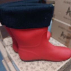 Boots Rain Snow Warm Lady