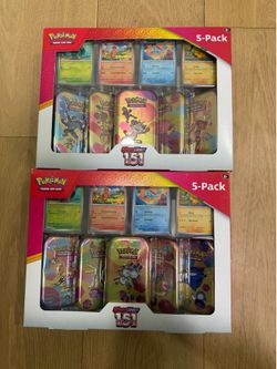Pokemon Tin & Collection Box