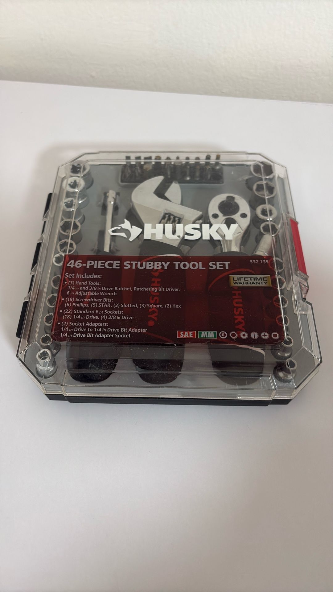 A Husky Stubby Tool Set