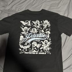 Paradise “Protected by Angels” graphic tee by Mürda Crüe XL
