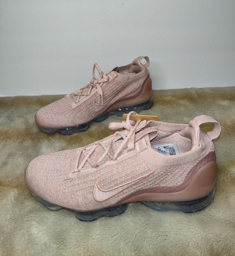 Nike Air VaporMax 2021 Flyknit DJ9975 600 Pink OxfordWomen's Sz
