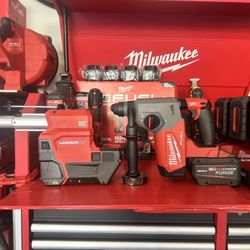 Milwaukee Roto Hammer And  Hammer Vac 