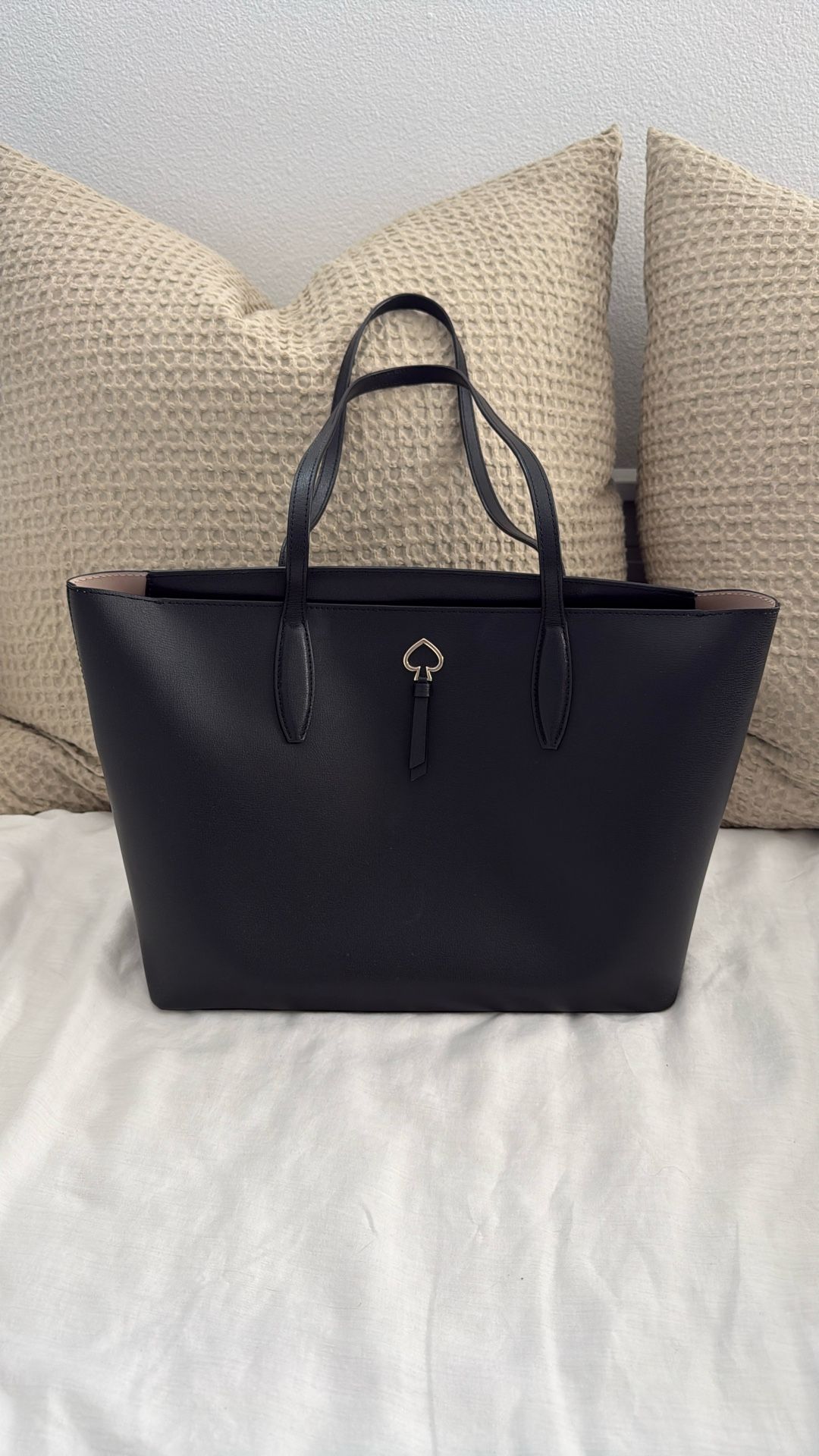 Kate Spade Black Leather Tote
