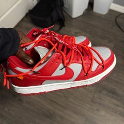 Off White Nike Dunks Sz 10
