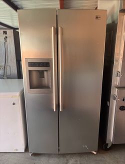 LG Stainless Steel Refrigerator And Freezer