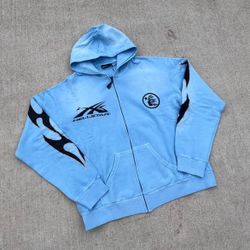 Blue Hellstar Hoodie