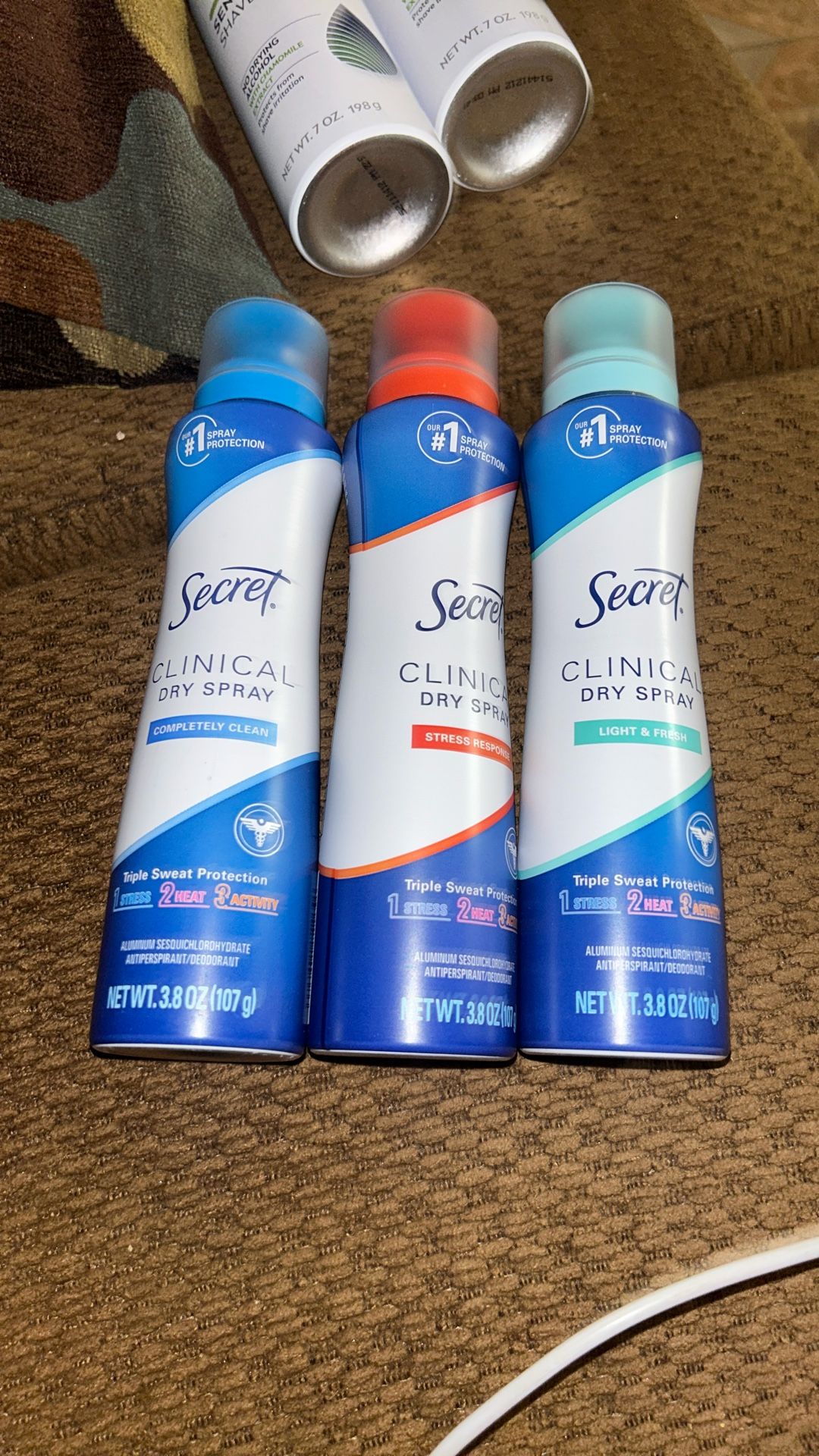 Secret Deodorant. 5 each