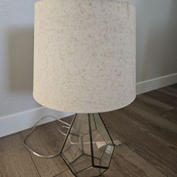 Geometric Glass Lamp