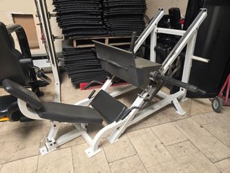 Hoist Leg Press Gym Equipment Exercise Fitness Plate Loaded Weight Machine