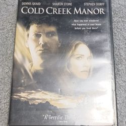 Cold Creek Manor DVD Movie Show Dennis Quaid Stone Dorff