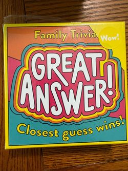 Great answer game