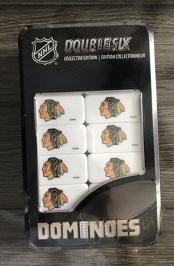 BRAND NEW NHL Chicago Blackhawks Dominoes