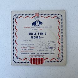 Vintage Patriotic “Listen & Learn” on vinyl 45