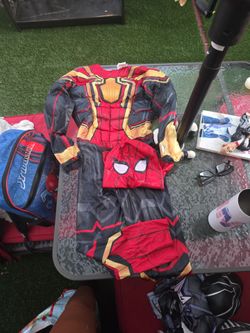 Spider man halloween costume size M kids