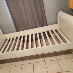 XL Twin bed-Solid Wood