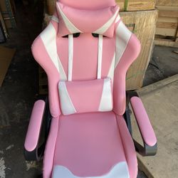 New Pink Gaming chair