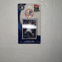 Topps 2010 New York Yankees Team Set