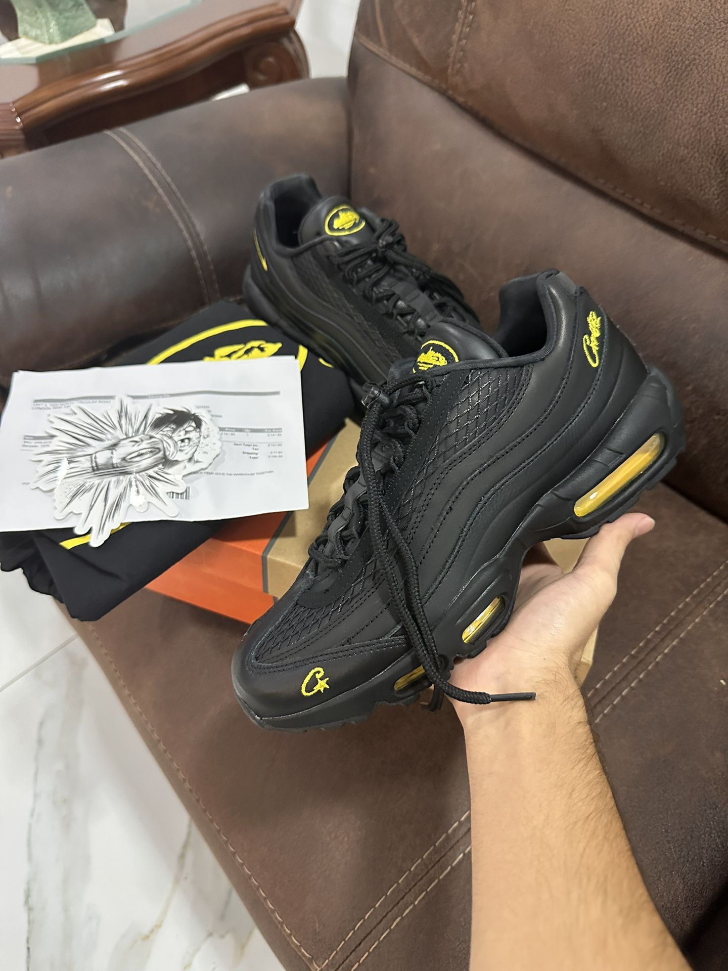 Nike Air Max 95 SP x Cortiez Honey Blacks Size 10 (BrandNew + OGAll)
