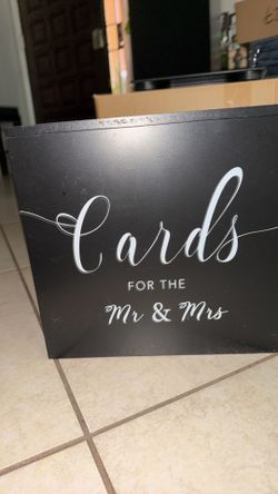 Wedding card box