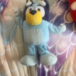 Bluey, Dance and Play 14 inch Animated Plush with Phrases and Songs, Preschool, Ages 3+