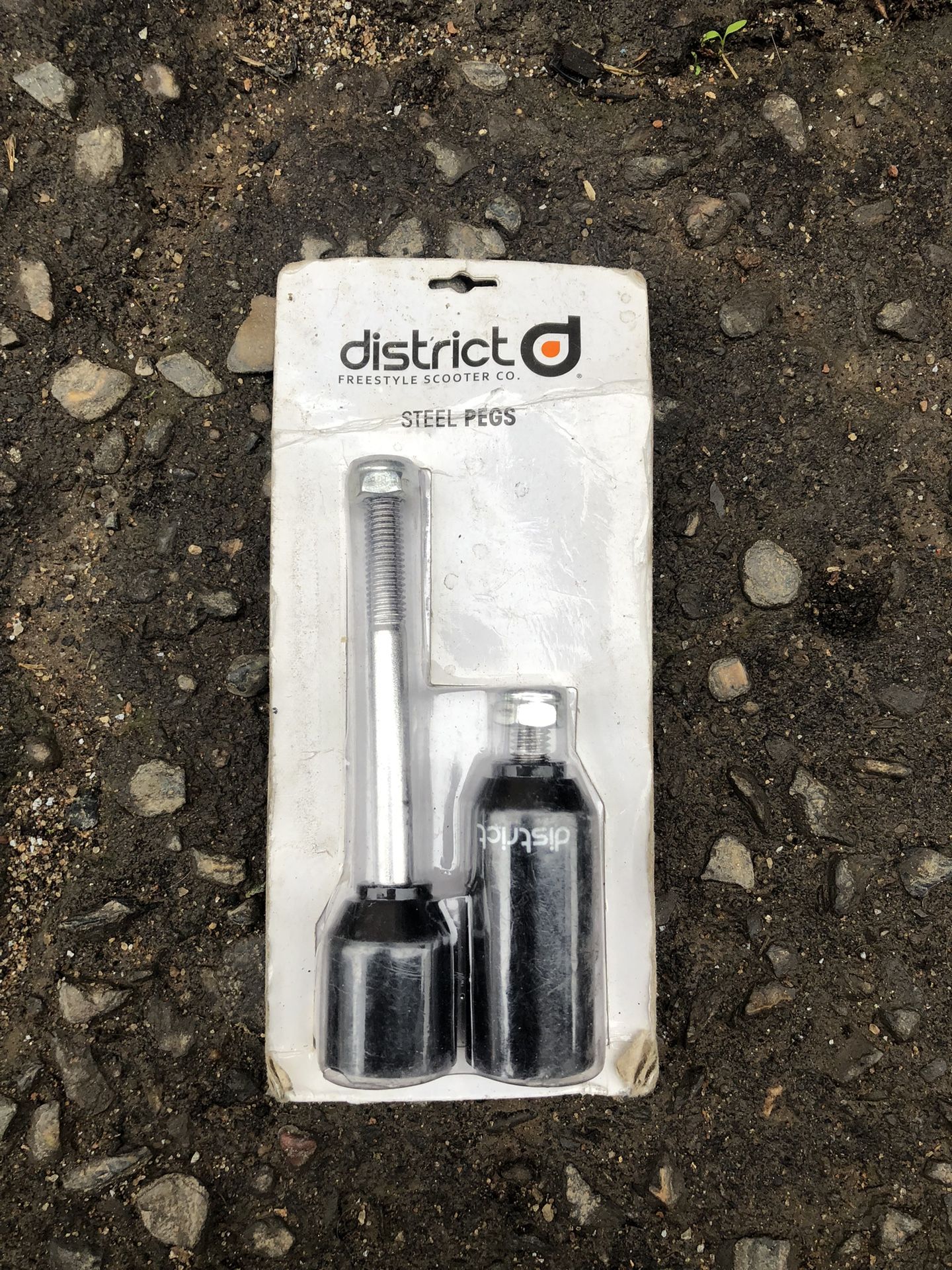 Pro Scooter District Steel Pegs New