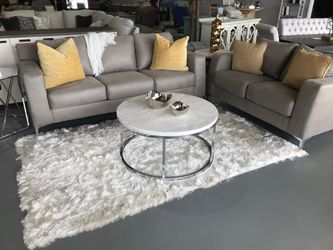 Ashley sofa and loveseat