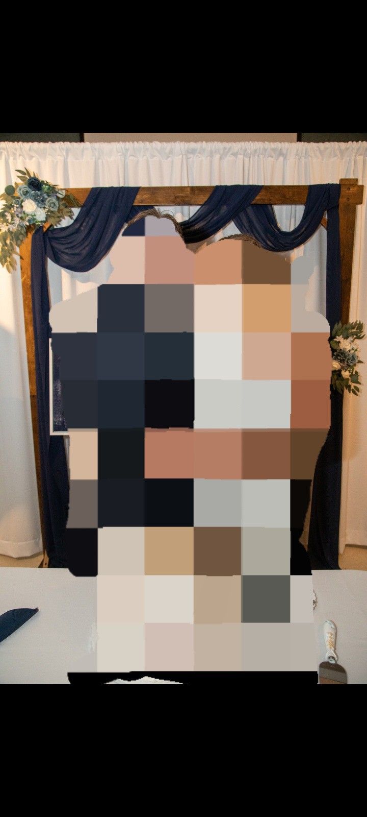 Wedding drapes