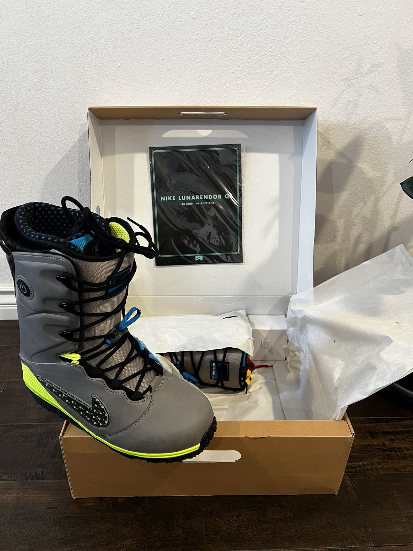 Nike Lunarendor Qs Snowboarding Boots Sz 13