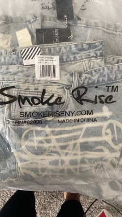 Men’s smoke and rise jeans