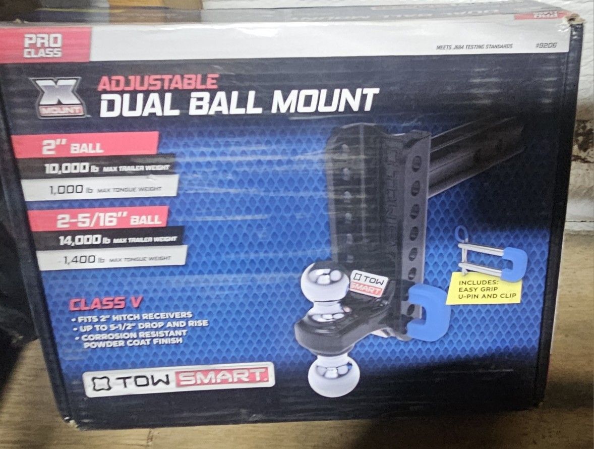 New Adjustable Dual Ball Mount