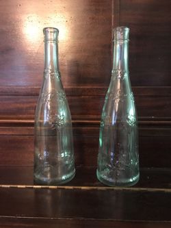 Decorative wine bottles