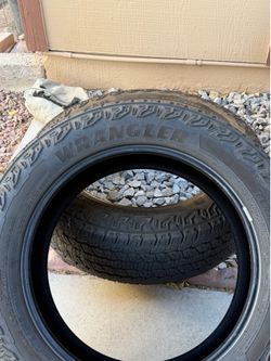 2 Wrangler Tires LT265/60R22